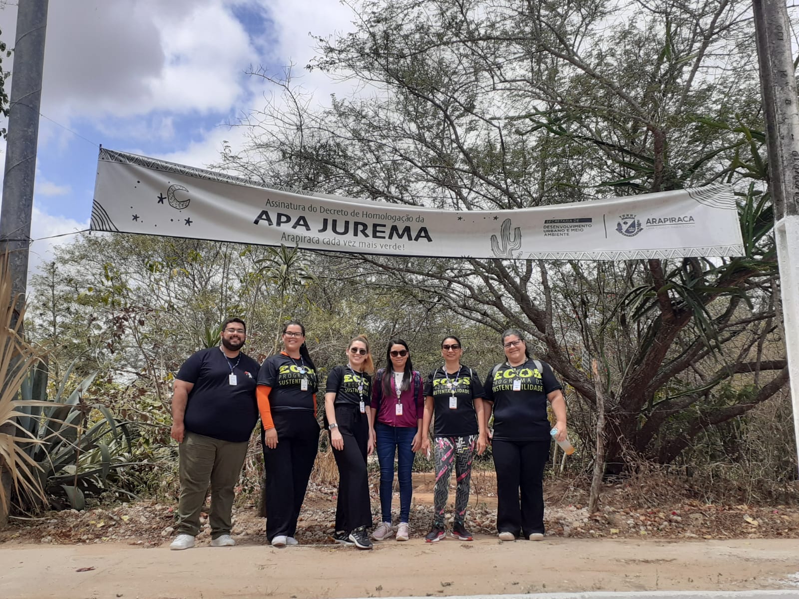 SUSTENTABILIDADE: Equipe ECOS do Senac Alagoas realiza visita ao espaço EcoBrisa