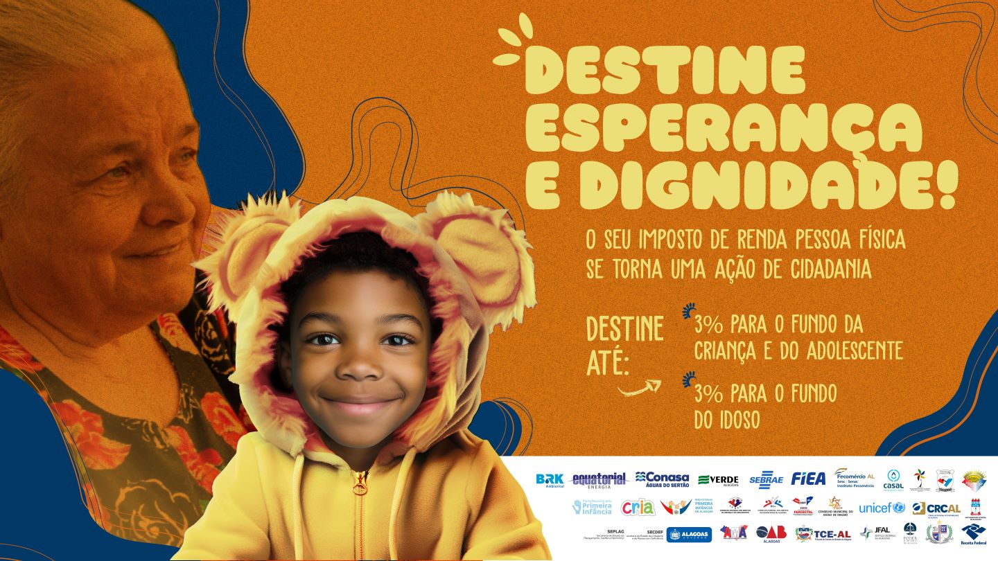 Destine parte do seu Imposto de Renda e faça a diferença!