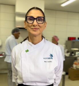 Ana Loureiro, expert da ocupação "Cozinha" das Competições Senac. (Foto: GMAC Senac/AL)