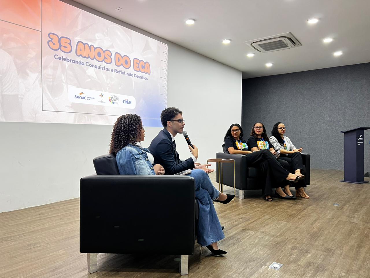 35 anos do ECA: Senac Alagoas promove workshops em Maceió e Arapiraca com foco no protagonismo juvenil