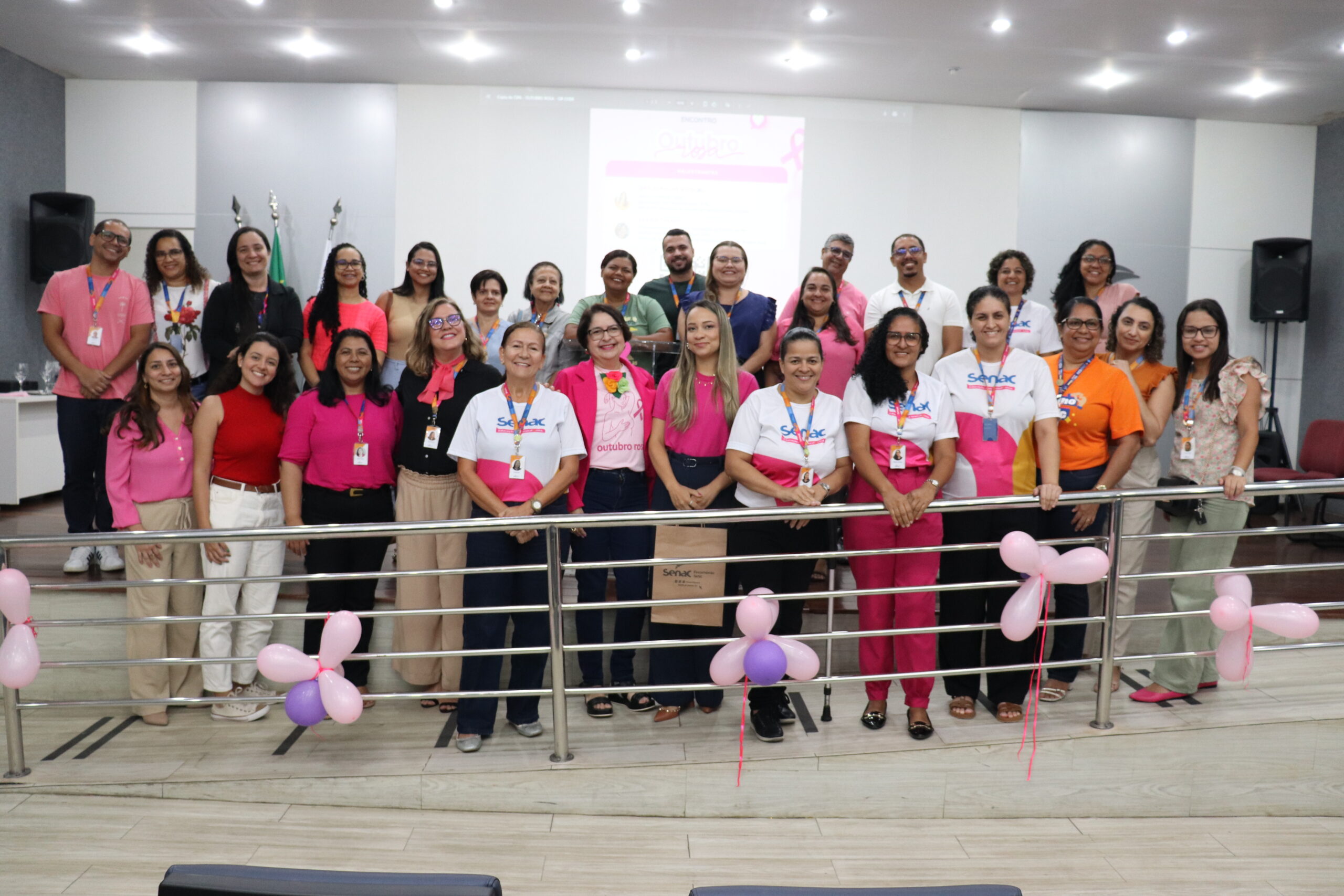 Outubro Rosa é tema de evento promovido pela CIPA do Senac Alagoas