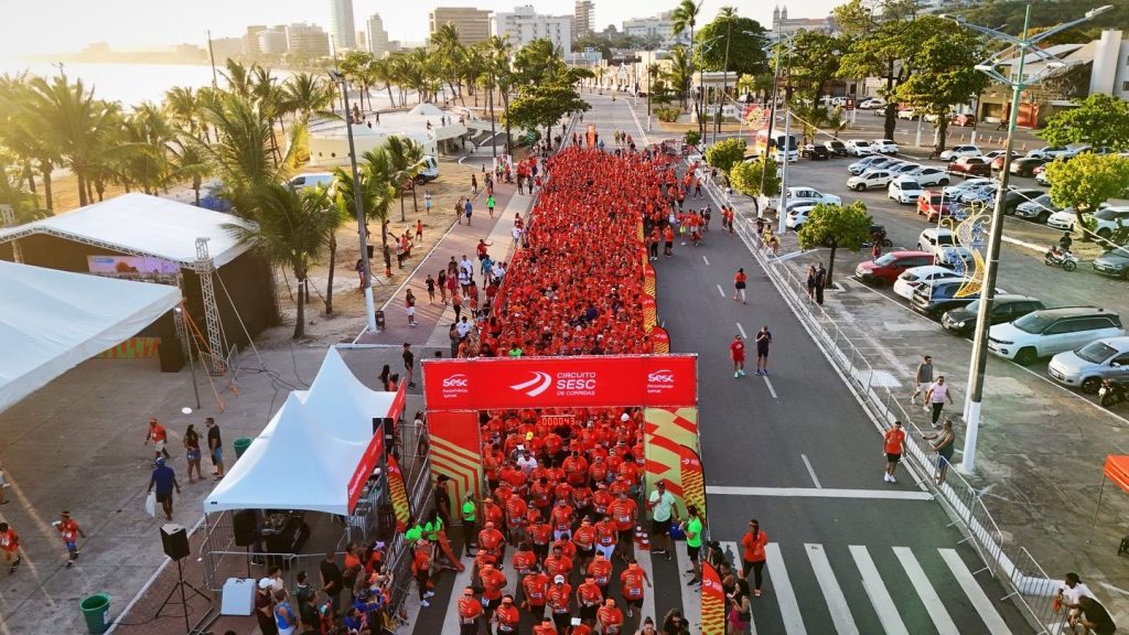 Com mais de 2 mil inscritos, Circuito Sesc de Corridas anima tarde no Jaraguá