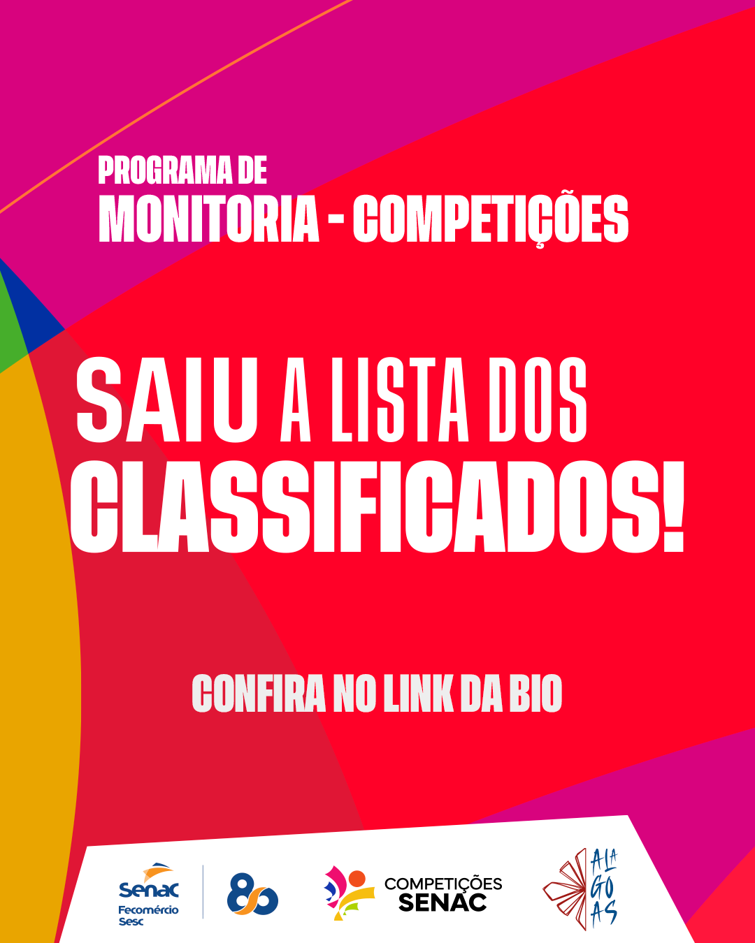 Competições Senac: confira os candidatos selecionados para a avaliação teórica