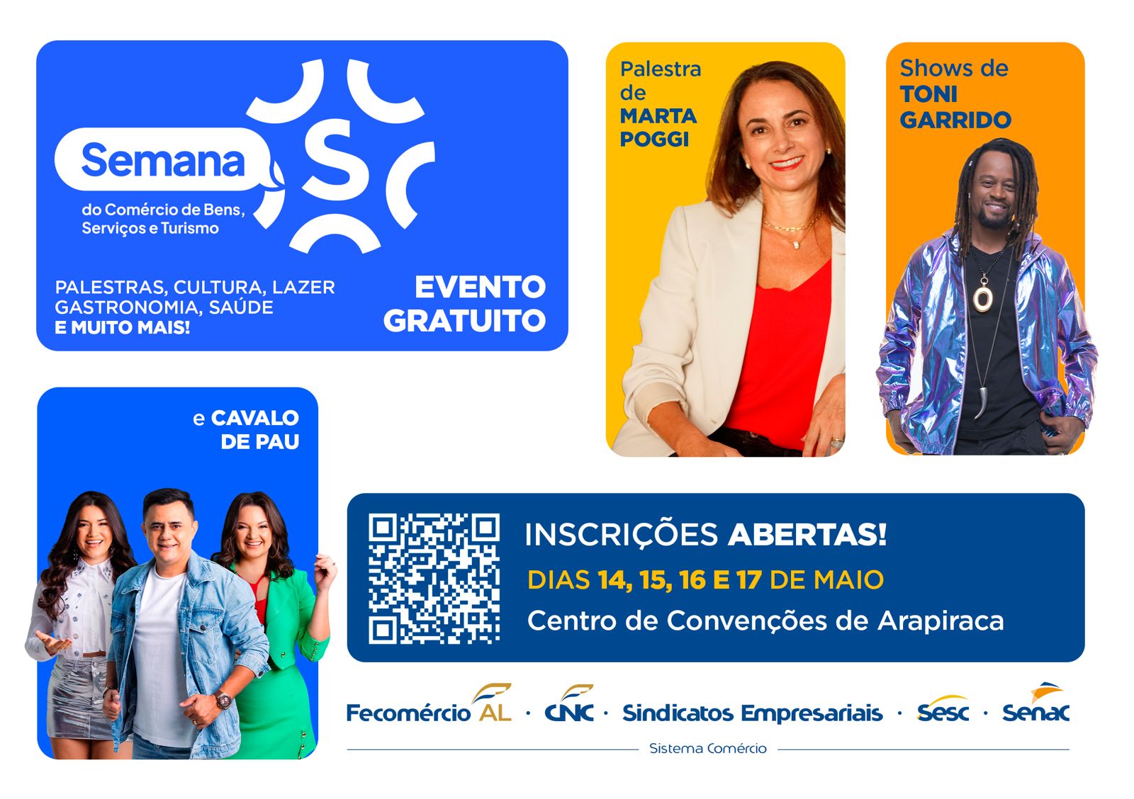 Com programação gratuita e diversificada, Semana S vai movimentar Arapiraca