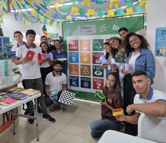 Projeto do Senac Alagoas reúne mais de 600 participantes e fortalece incentivo à leitura e à sustentabilidade
